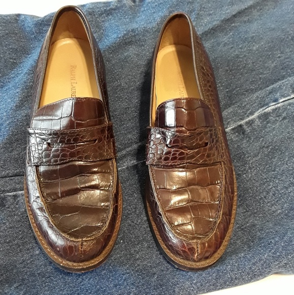 crocodile loafers womens
